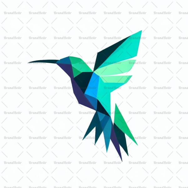 Geometrischer Kolibri